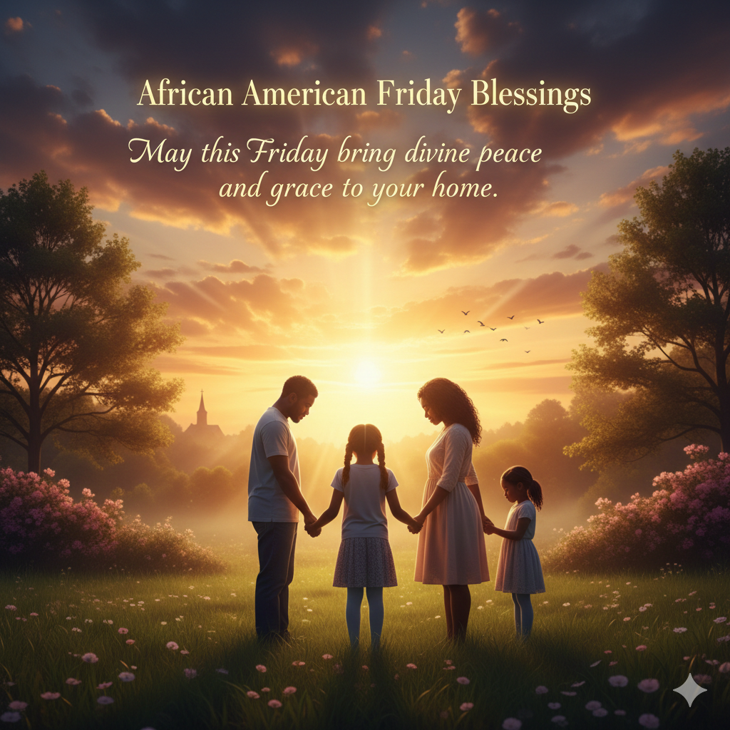 African American Friday Blessings Images and Inspirational Quotes