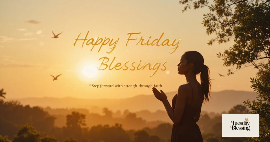 African American Friday Blessings GIF for Facebook and WhatsApp