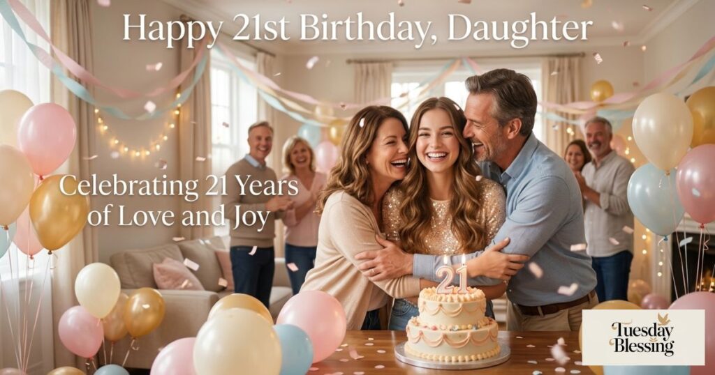 Short and Sweet Messages to Celebrate Daughter's 21st Birthday