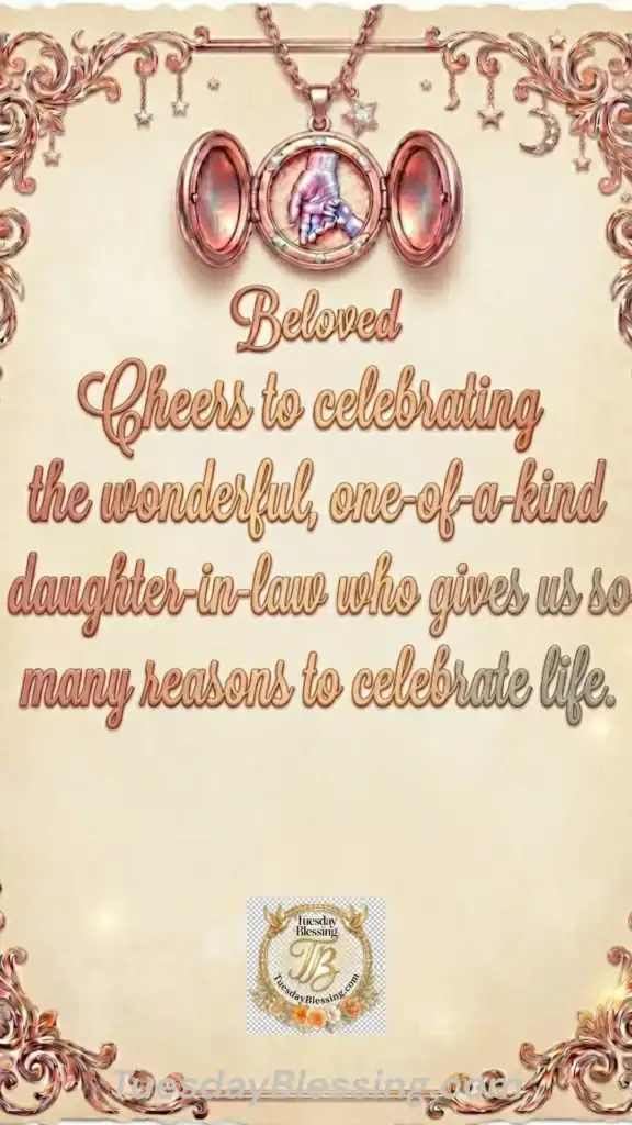 Birthday Wishes for Daughter in Law