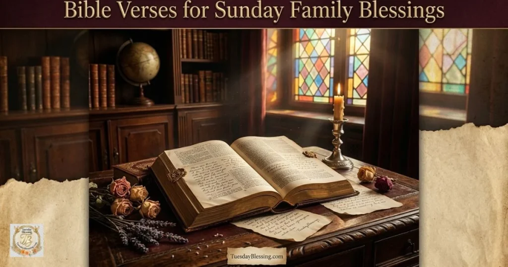 Bible Verses for Sunday Family Blessings