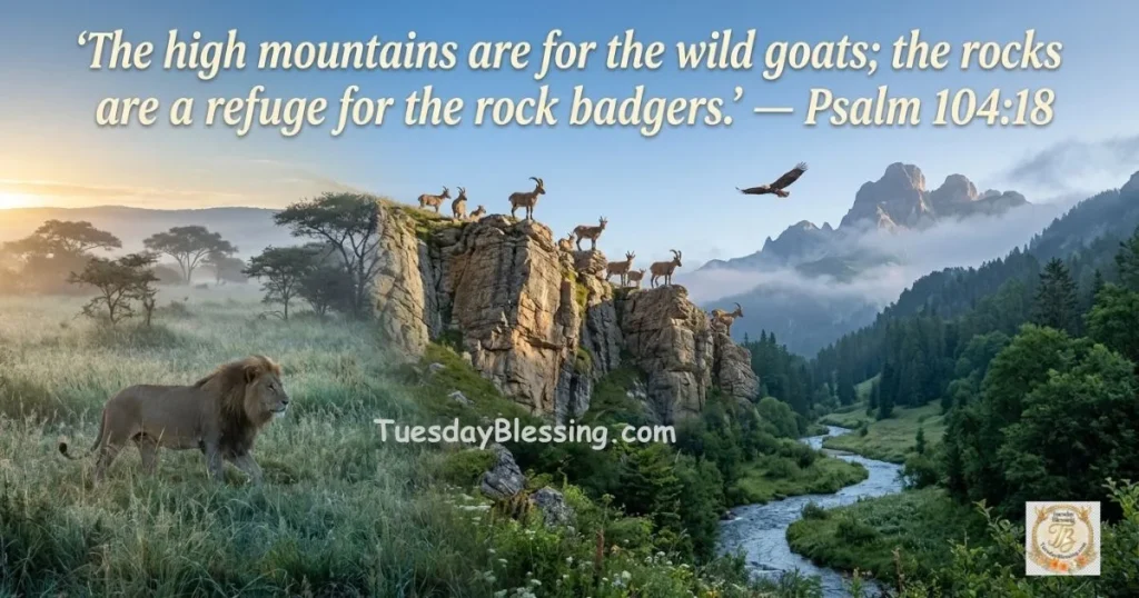 God’s Care for Wild Beasts and Nature’s Balance (Verses 76–90)