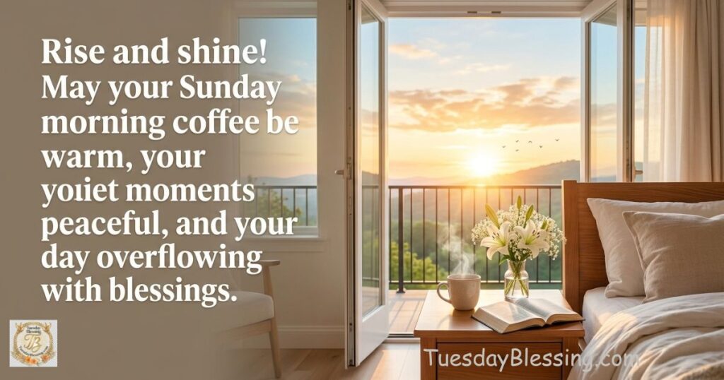 Good Morning Sunday Blessings
