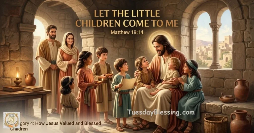 How Jesus Valued and Blessed Children (Verses 31–40)