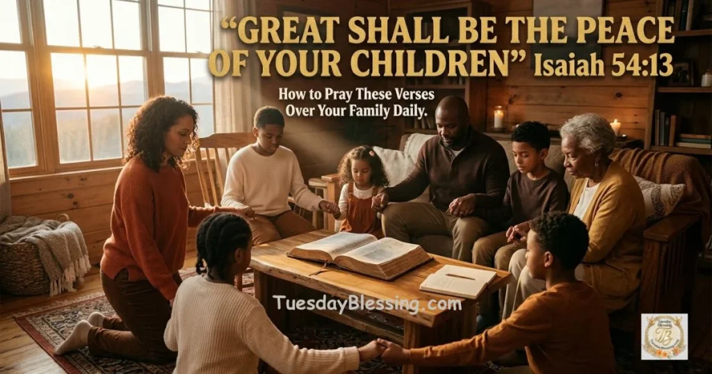 How to Pray These Verses Over Your Family Daily
