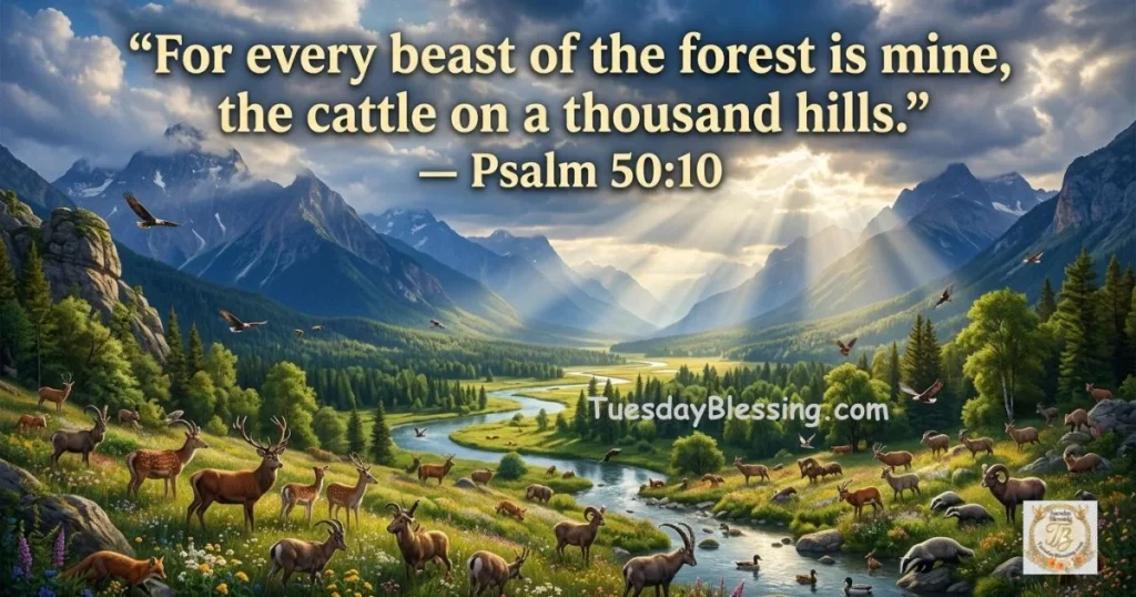 Provision, Blessing, and God’s Ownership of Creation (Verses 16–35)