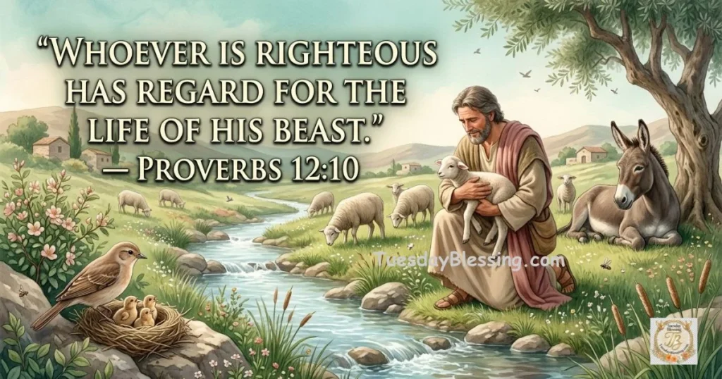 Respect for Animal Life and Ethical Stewardship (Verses 36–50)