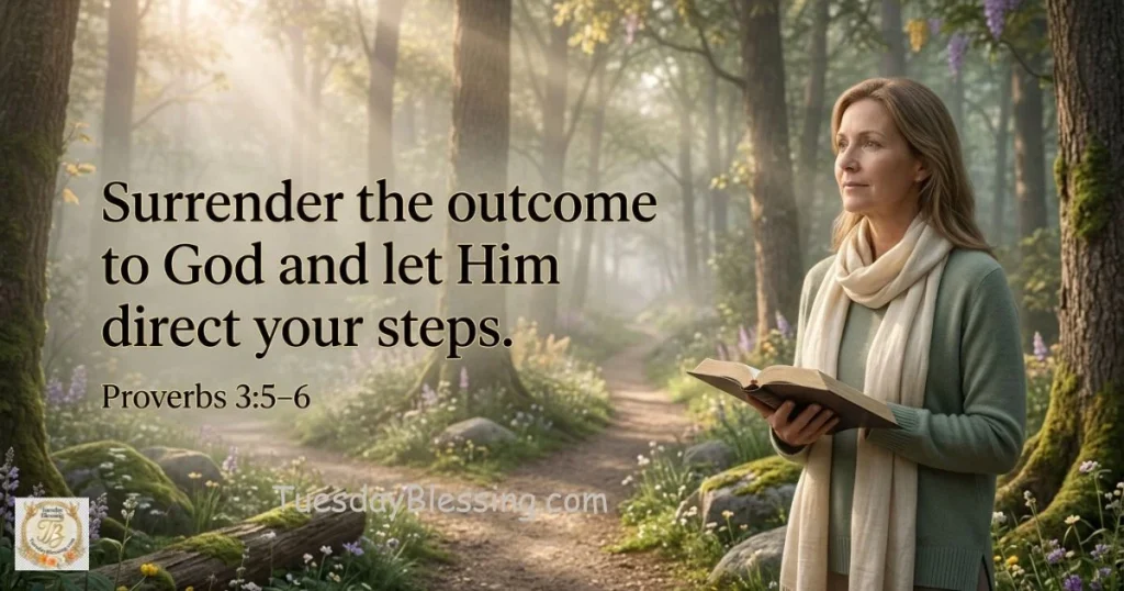 Scriptural Prayer for Wisdom and Guidance (Proverbs 3:5–6)