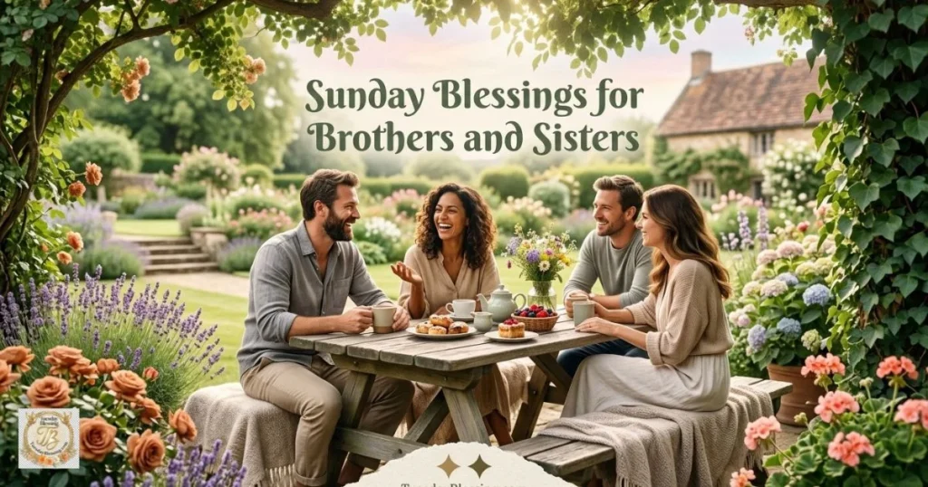 Sunday Blessings for Brothers and Sisters