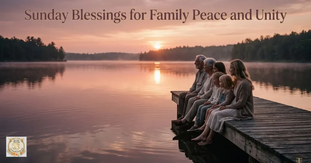 Sunday Blessings for Family Peace and Unity