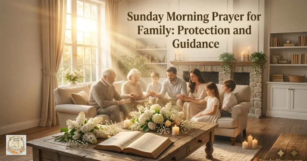 H2: Sunday Morning Prayer for Family: Protection and Guidance