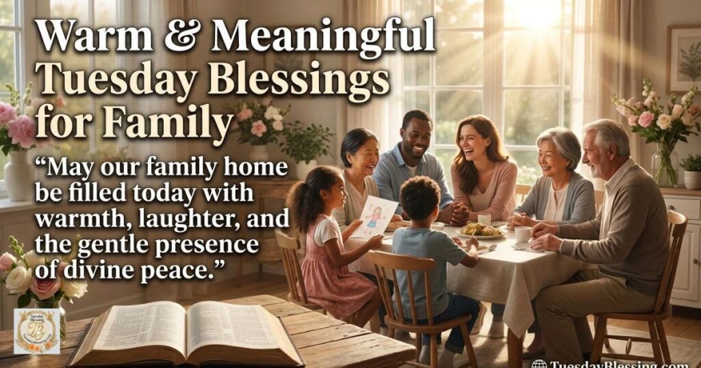 Warm & Meaningful Tuesday Blessings for Family