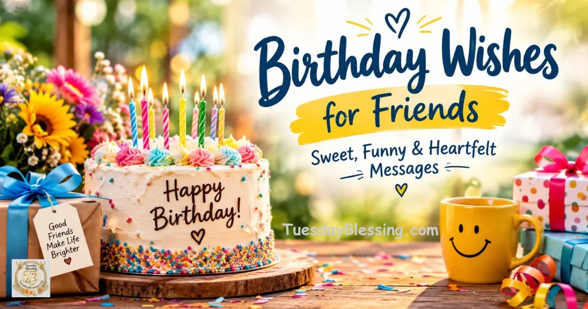 120+ Happy Birthday Wishes for a Friend