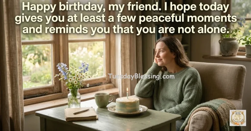 Birthday Wishes for a Friend Going Through a Difficult Time