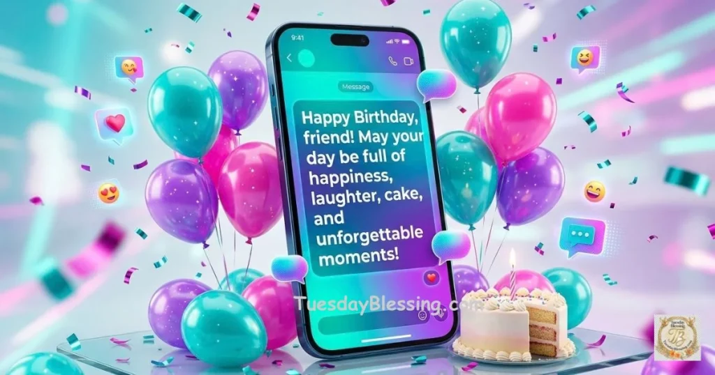 Birthday Wishes for a Friend on WhatsApp