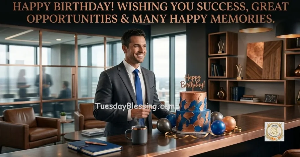 Birthday Wishes for a Male Coworker