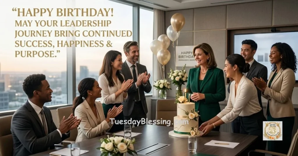 Birthday Wishes for a Manager or Supervisor