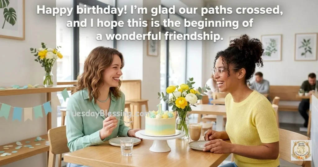 Birthday Wishes for a New Friend