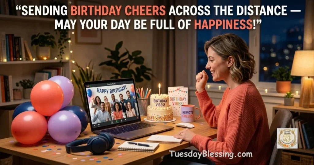 Birthday Wishes for a Remote Coworker