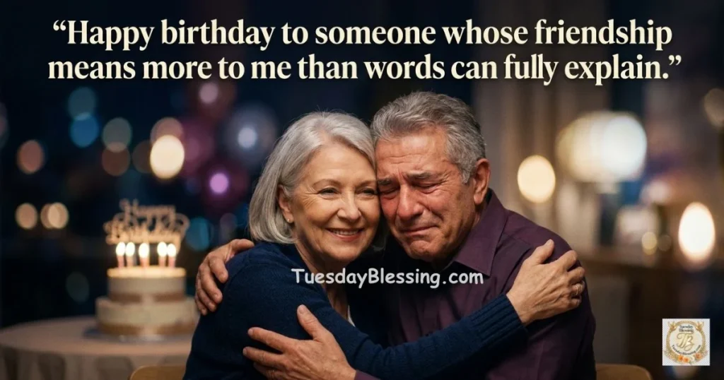 Emotional Birthday Wishes for a Close Friend