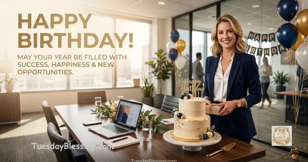 Professional Birthday Wishes for a Coworker