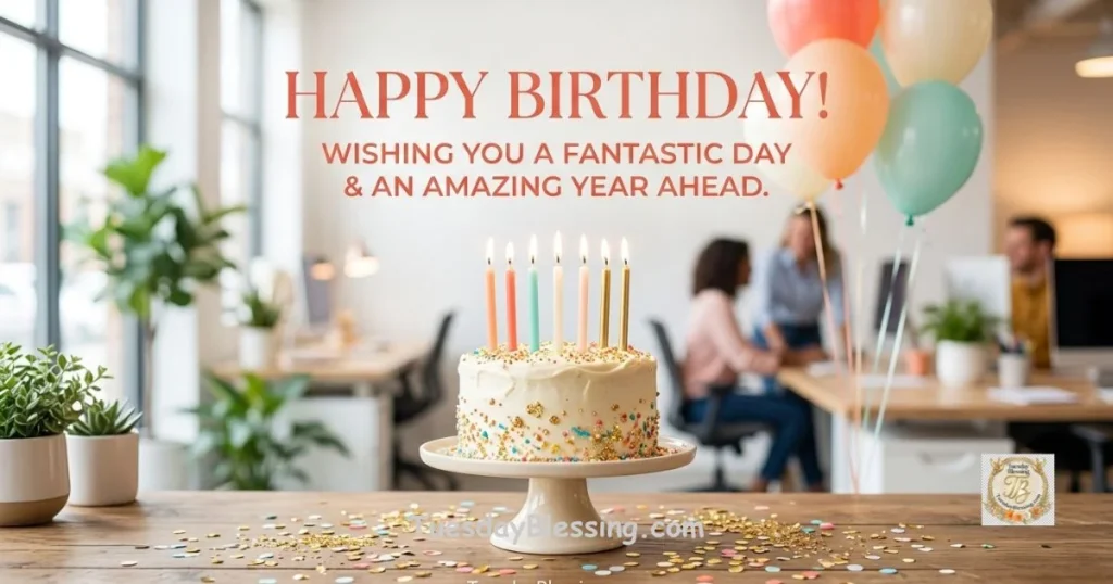 Short Birthday Wishes for a Coworker